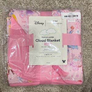 Disney Little Sleepies Princess Garden Cloud Blanket
